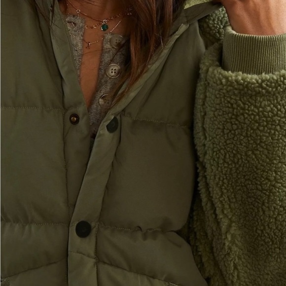 Anthropologie Pilcro Swing Puffer Jacket - Picture 6 of 7
